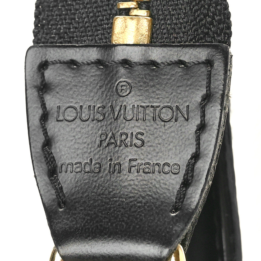 Louis Vuitton Epi Pochette Accessories 24 Black 7 of 10
