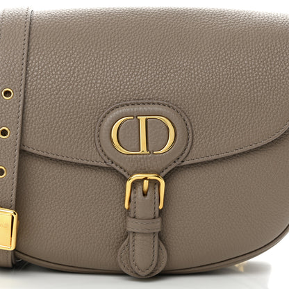 Christian Dior Grained Calfskin Medium Bobby Flap Taupe 8 of 15
