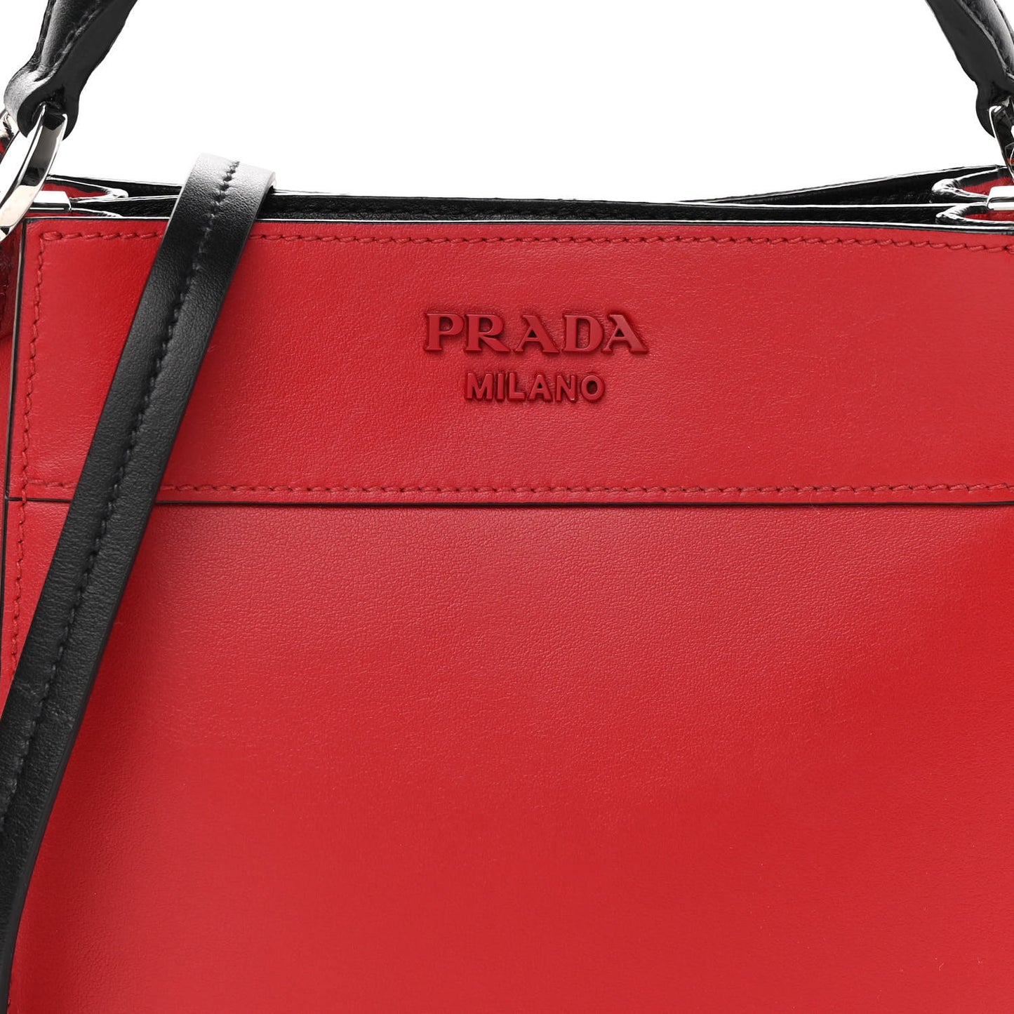City Calfskin Small Margit Bag Magenta Red