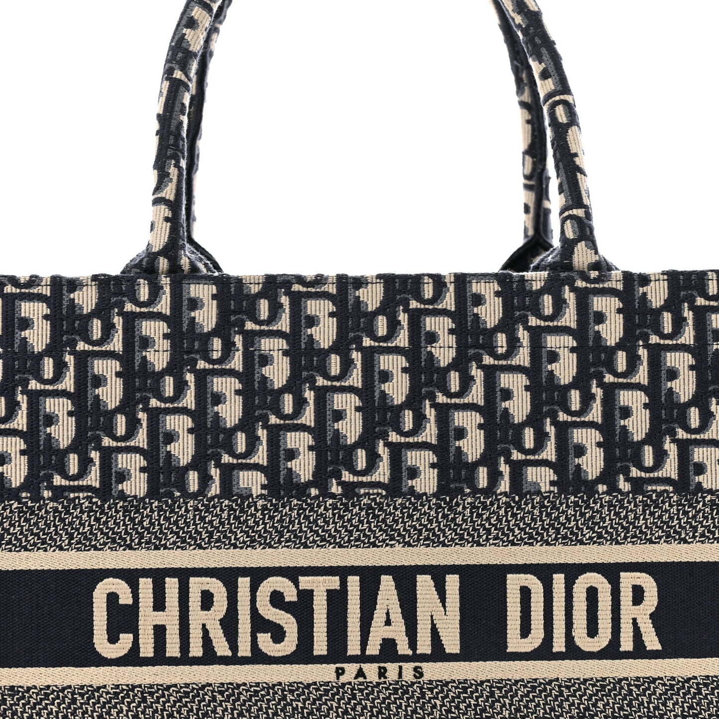 Oblique Medium Book Tote Blue Multicolor