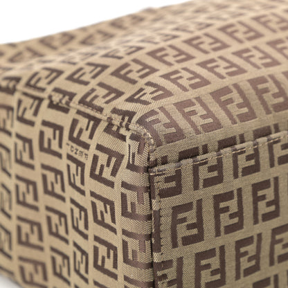 Fendi Zucchino Shopping Tote Tobacco Brown 9 of 14