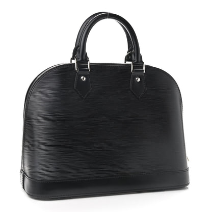 Louis Vuitton Epi Alma PM Black 3 of 8