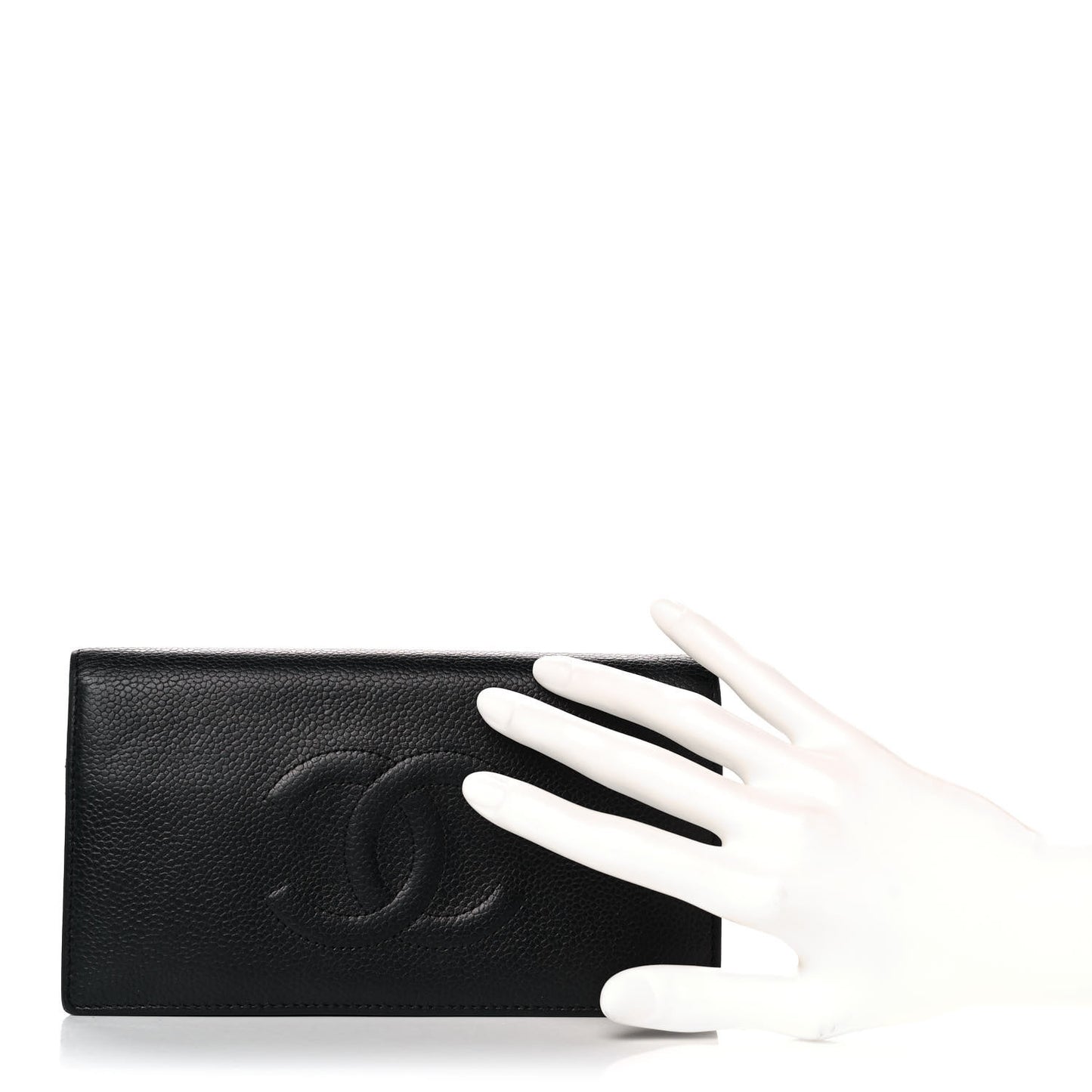 Caviar Timeless CC Yen Wallet Black