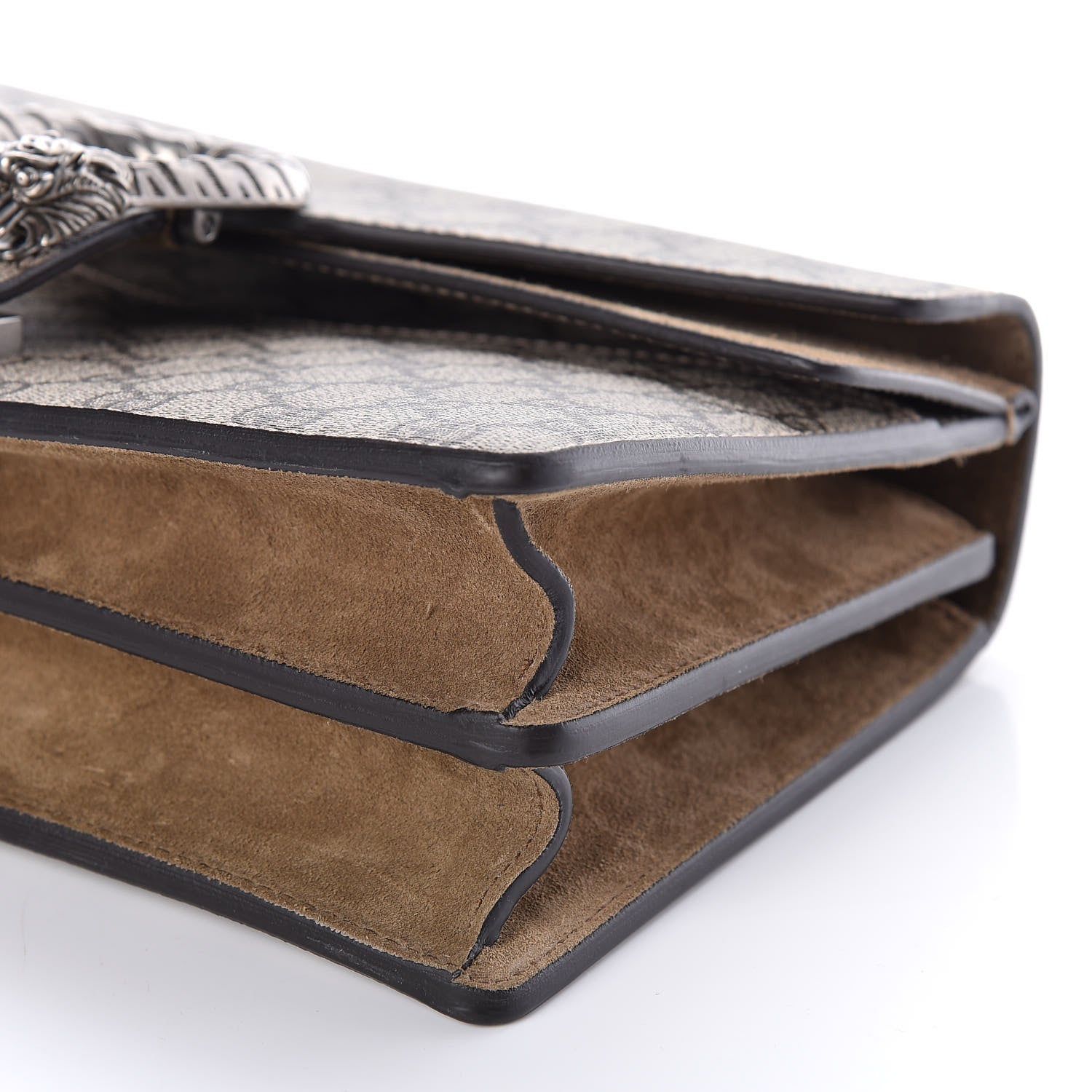 Gucci GG Supreme Monogram Small Dionysus Shoulder Bag Taupe 9 of 9