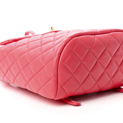 Chanel Lambskin Quilted Mini Urban Spirit Backpack Pink 8 of 10