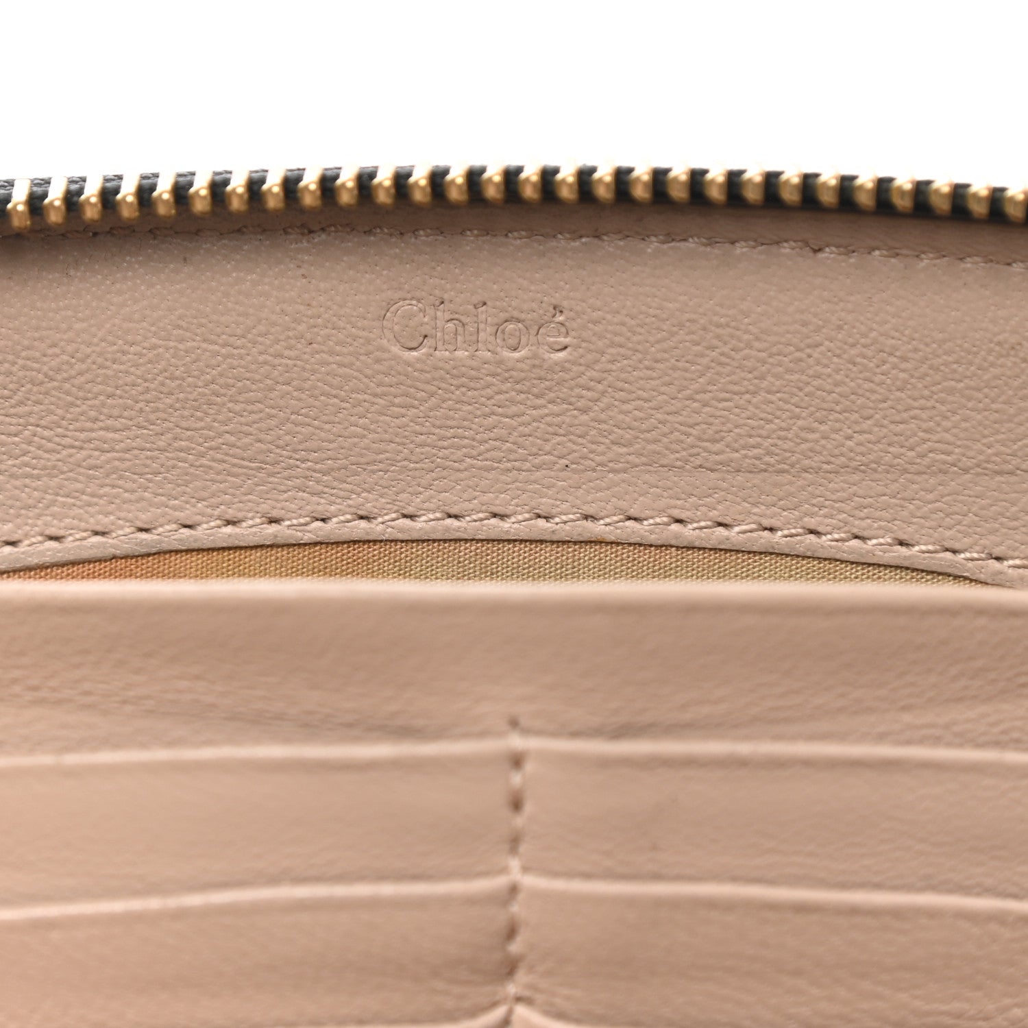 Chloe Calfskin Hayley Wallet Black 6 of 11