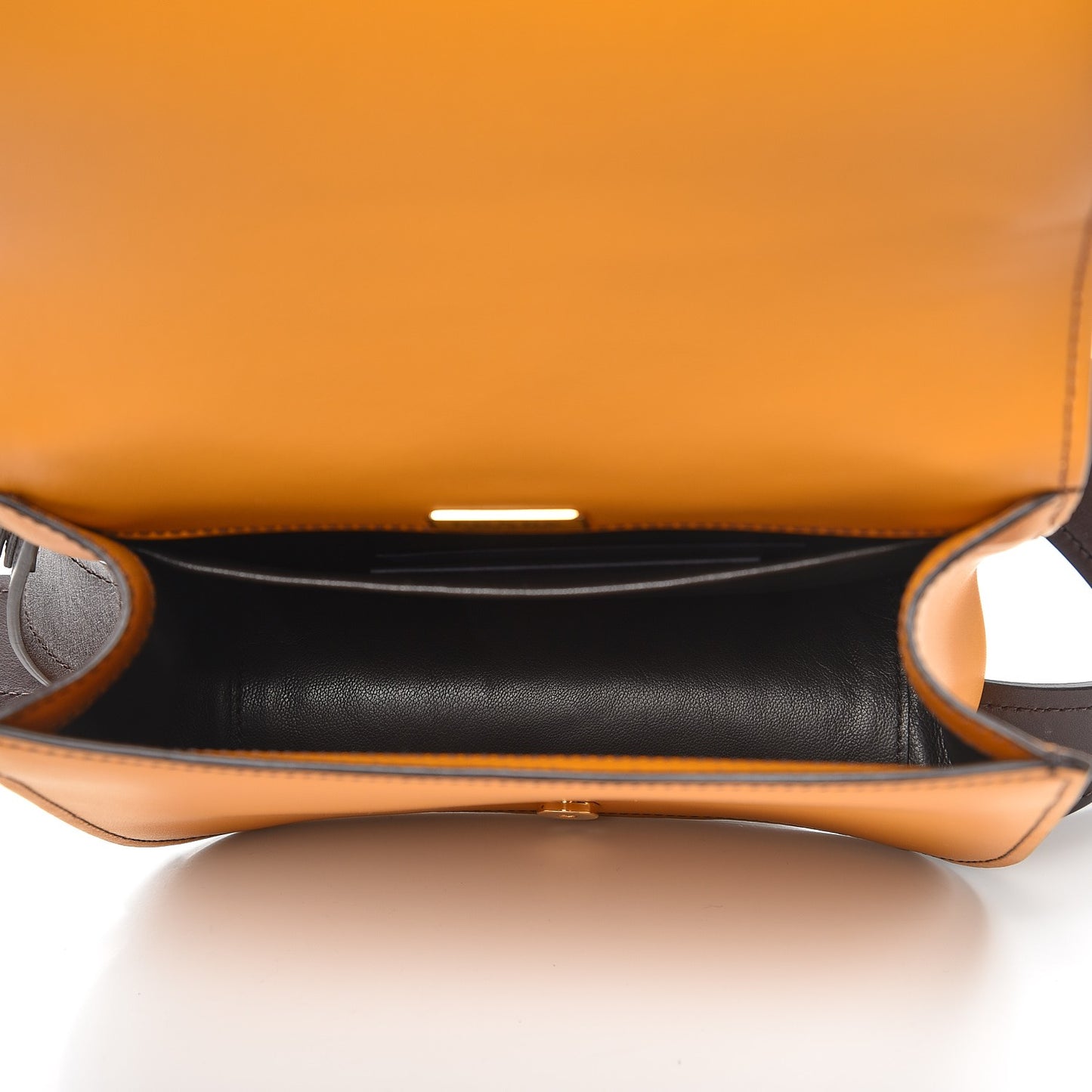 City Calf Pionniere Saddle Bag Ocra Cocco
