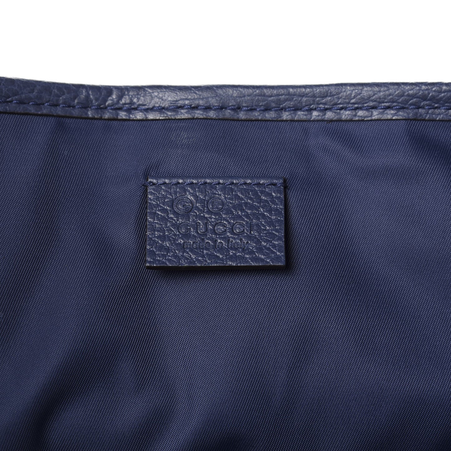 Monogram Convertible Diaper Bag Blue