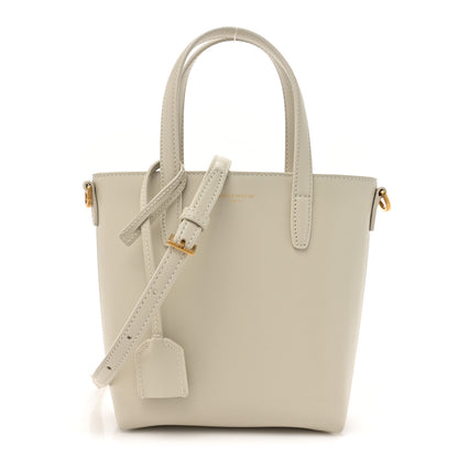 Saint Laurent Calfskin Mini Toy Shopping Tote Crema Soft 1 of 13