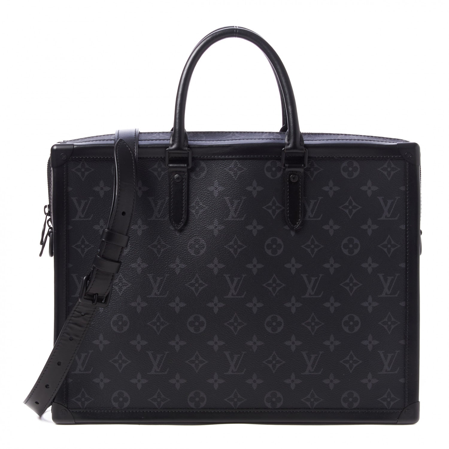 Louis Vuitton Monogram Eclipse Soft Trunk Briefcase 1 of 7