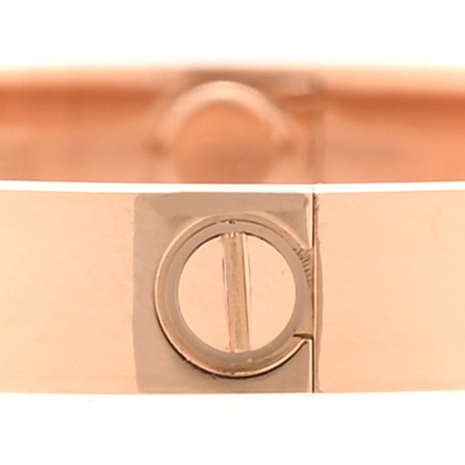 Cartier 18K Pink Gold LOVE Bracelet 17 5 of 9