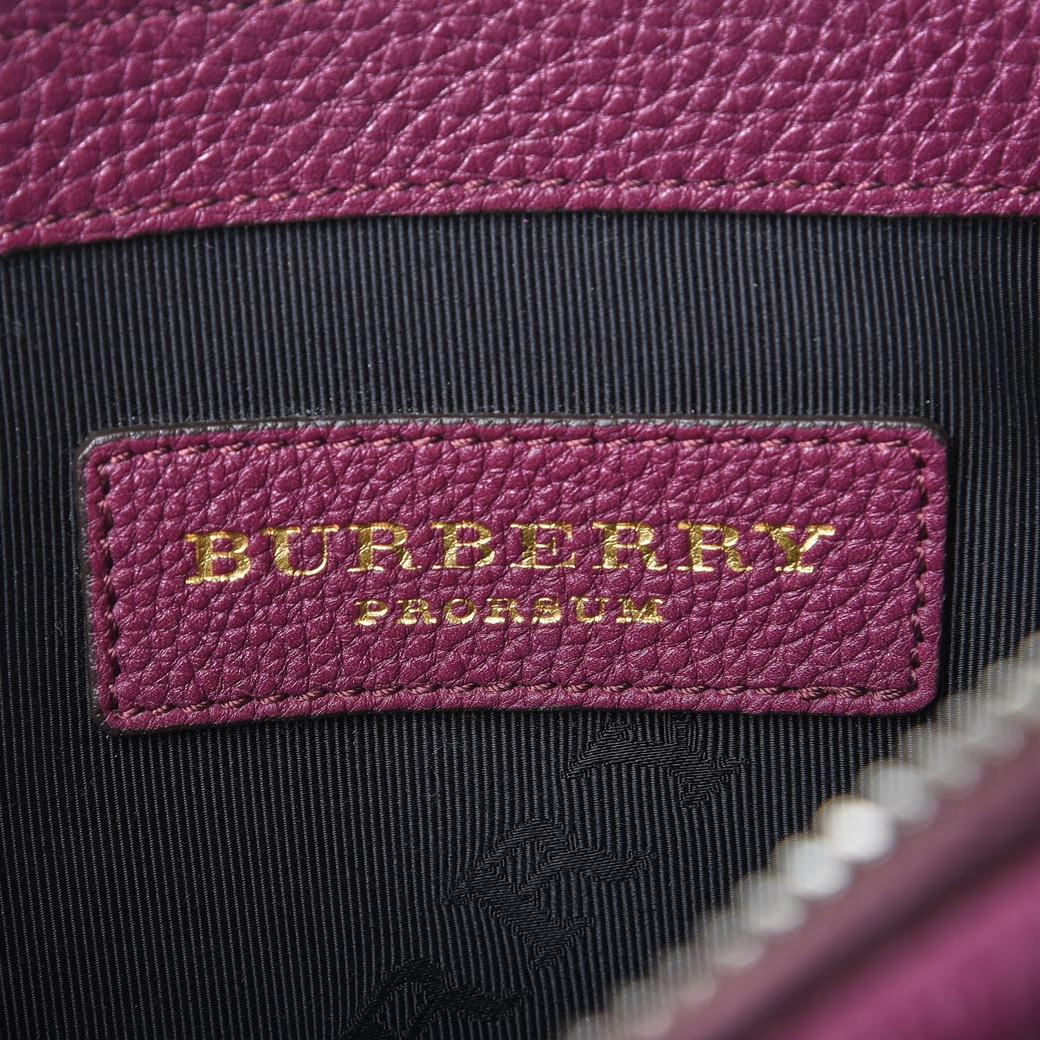 Burberry Grained Calfskin Prorsum Bloomsbury Elderberry 6 of 9