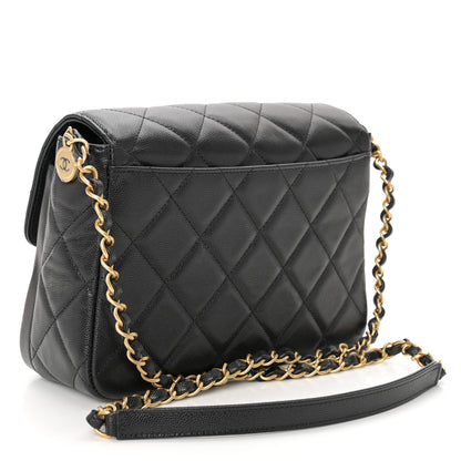 Chanel Shiny Caviar Quilted Small Flap Black 3 of 11