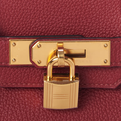 Hermes Togo Birkin 30 Rouge Grenat 22 of 31