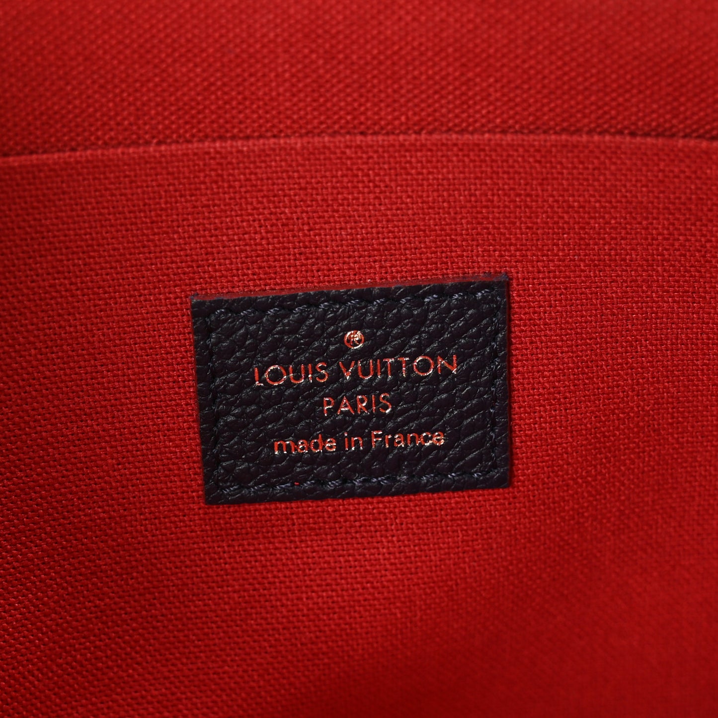 Empreinte Pochette Felicie Chain Wallet Marine Rouge