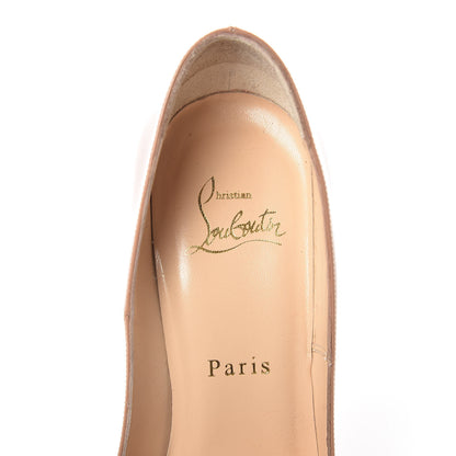 Christian Louboutin Patent So Kate 100 Pumps 36.5 Nude 7 of 14