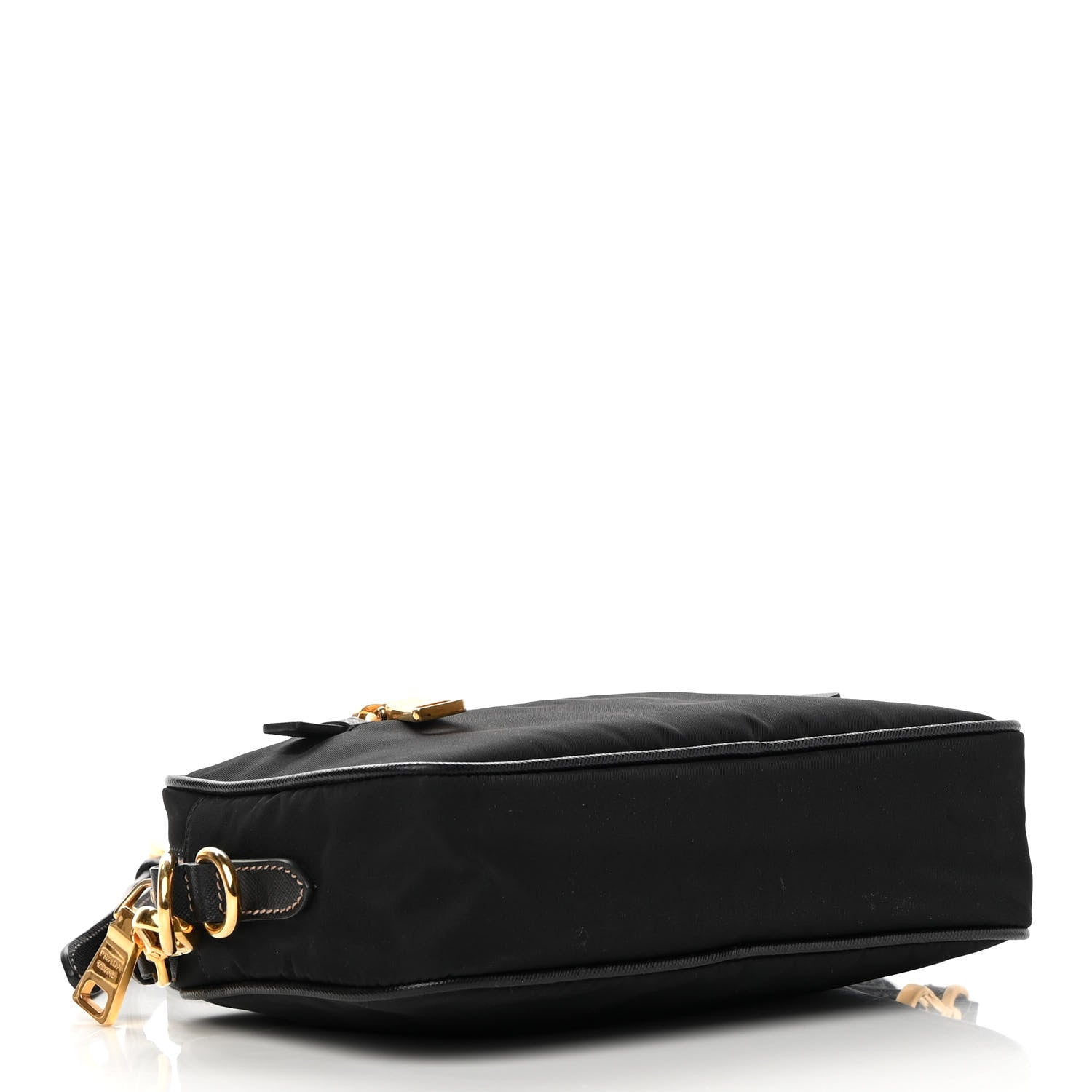 Prada Tessuto Nylon Mini Camera Crossbody Black 4 of 14