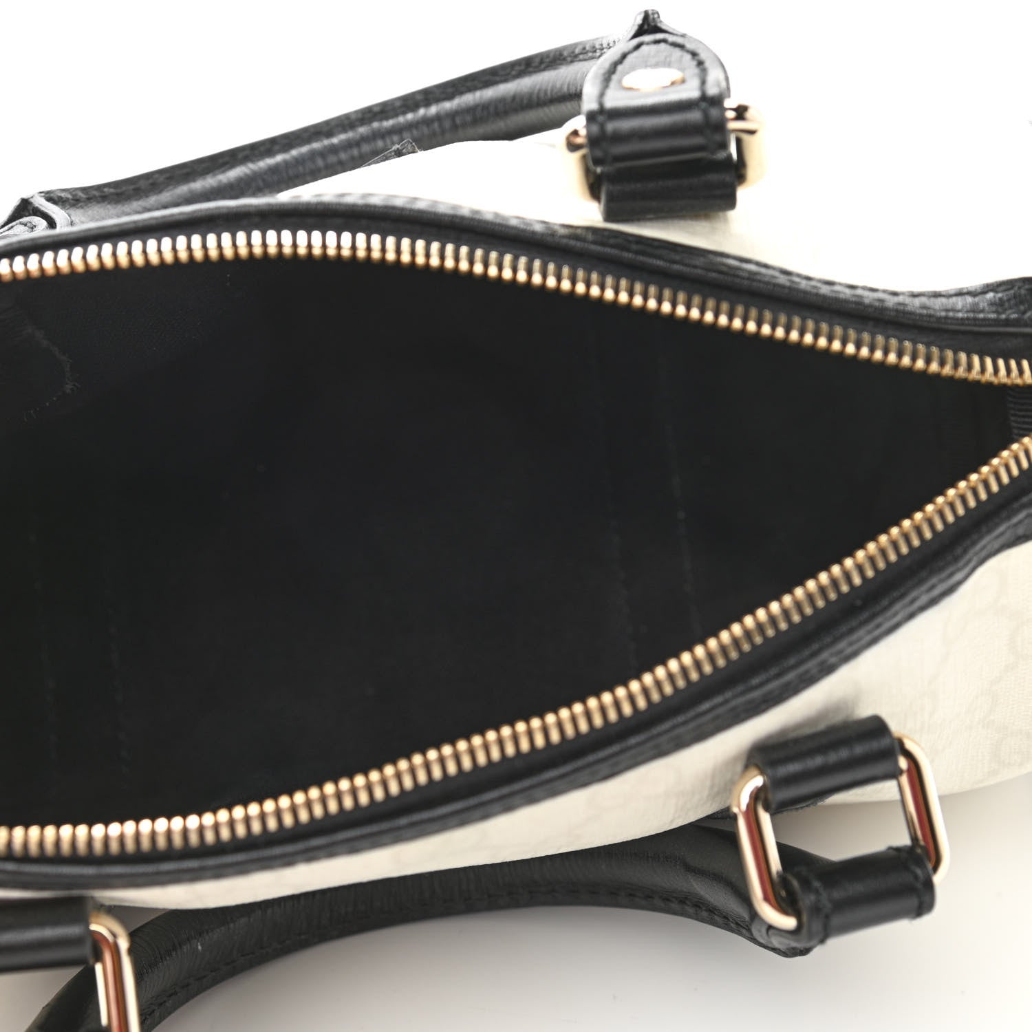 Gucci GG Plus Monogram Small Joy Boston White Black 4 of 9