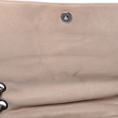 Chanel Iridescent Calfskin Glint Flap Beige 11 of 17