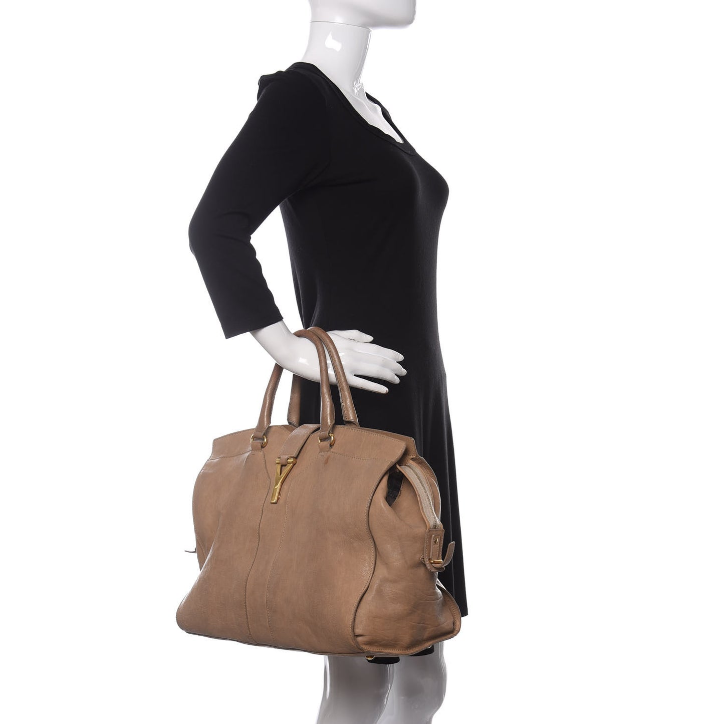 Sheepskin Large Cabas ChYc Beige