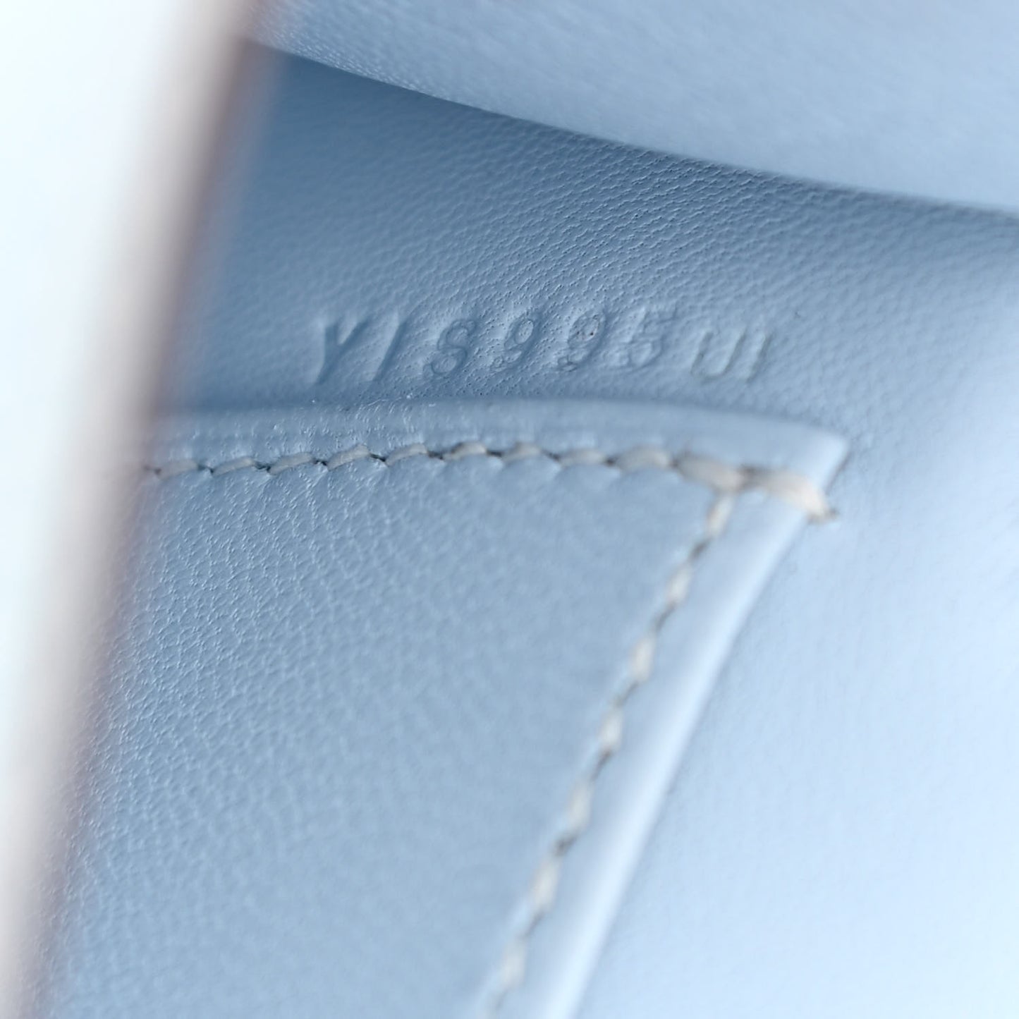 Epsom Mini Kelly Sellier 20 Bleu Brume