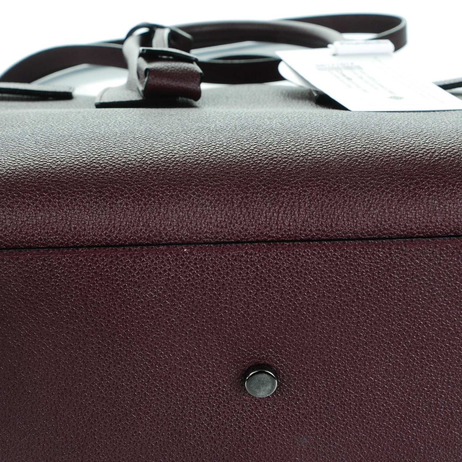 Saint Laurent Grained Calfskin Small Classic Sac De Jour Armaranto 11 of 13