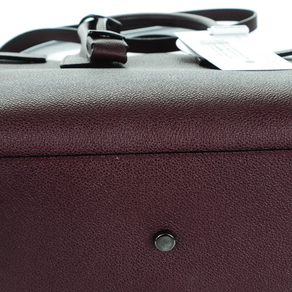 Saint Laurent Grained Calfskin Small Classic Sac De Jour Armaranto 11 of 13