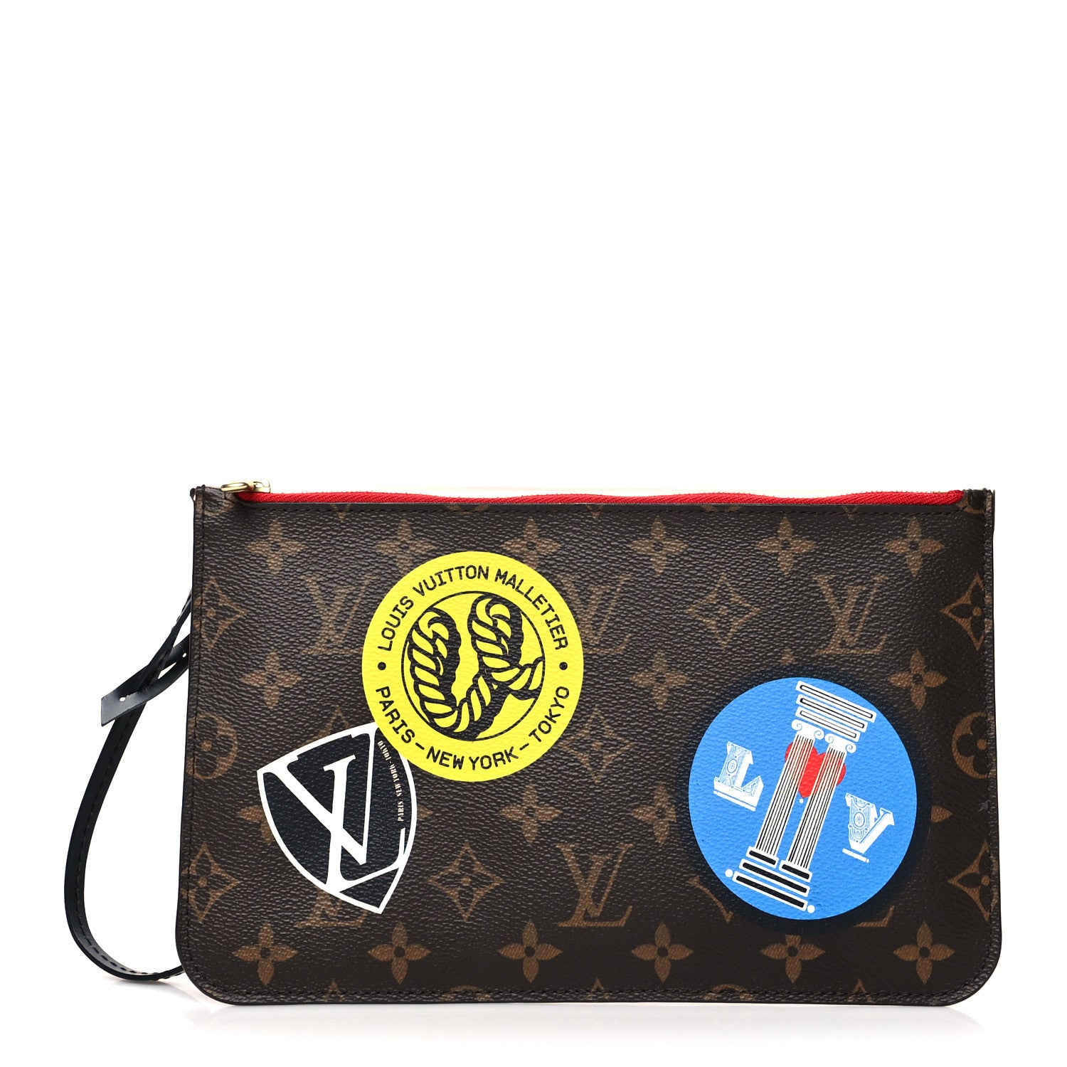 Louis Vuitton Monogram World Tour Neverfull MM GM Pochette 1 of 7