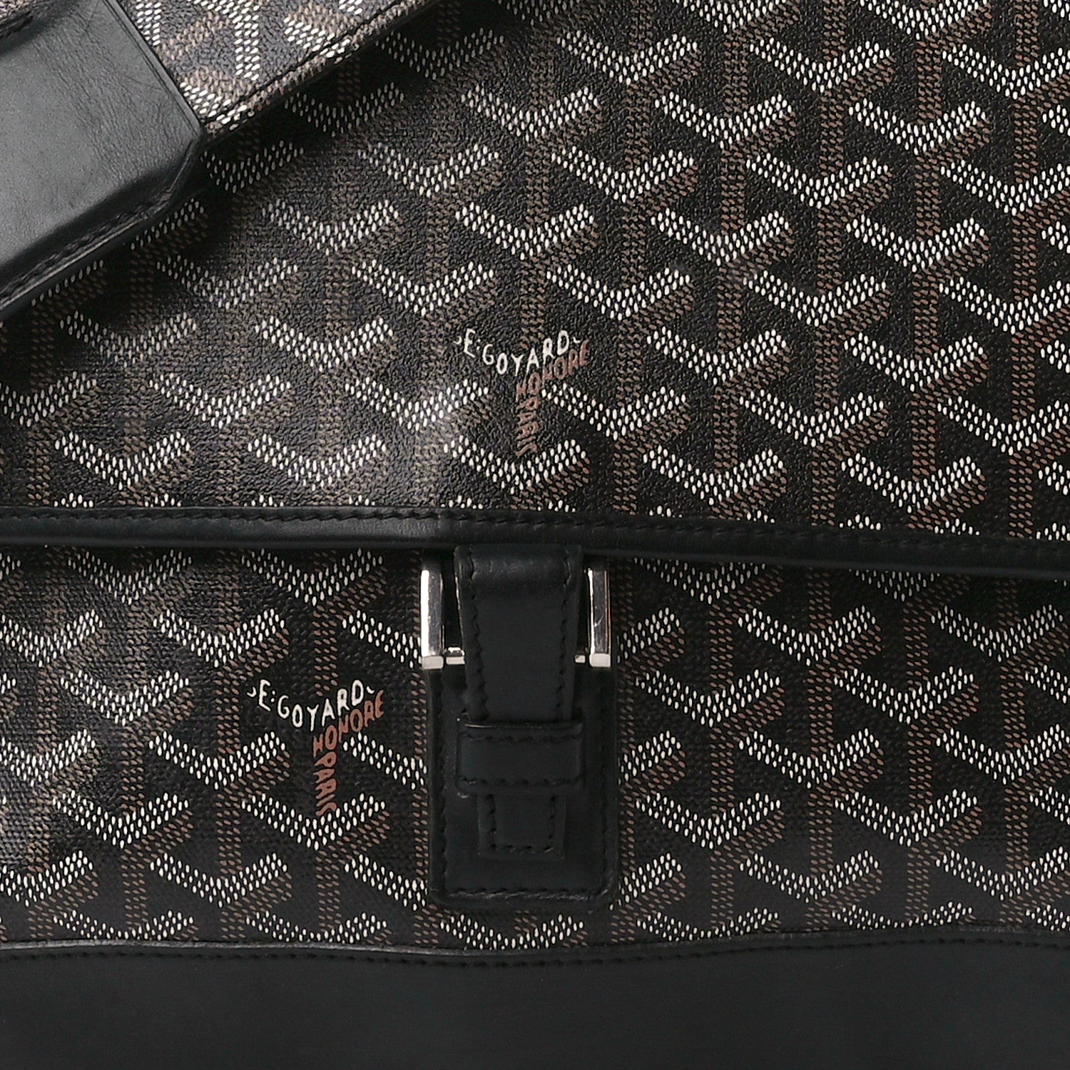 Goyard Goyardine Urbain Messenger Black 11 of 17