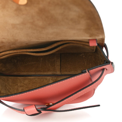 Loewe Pebble Grain Calfskin Mini Gate Dual Bag Pink Tulip 5 of 13