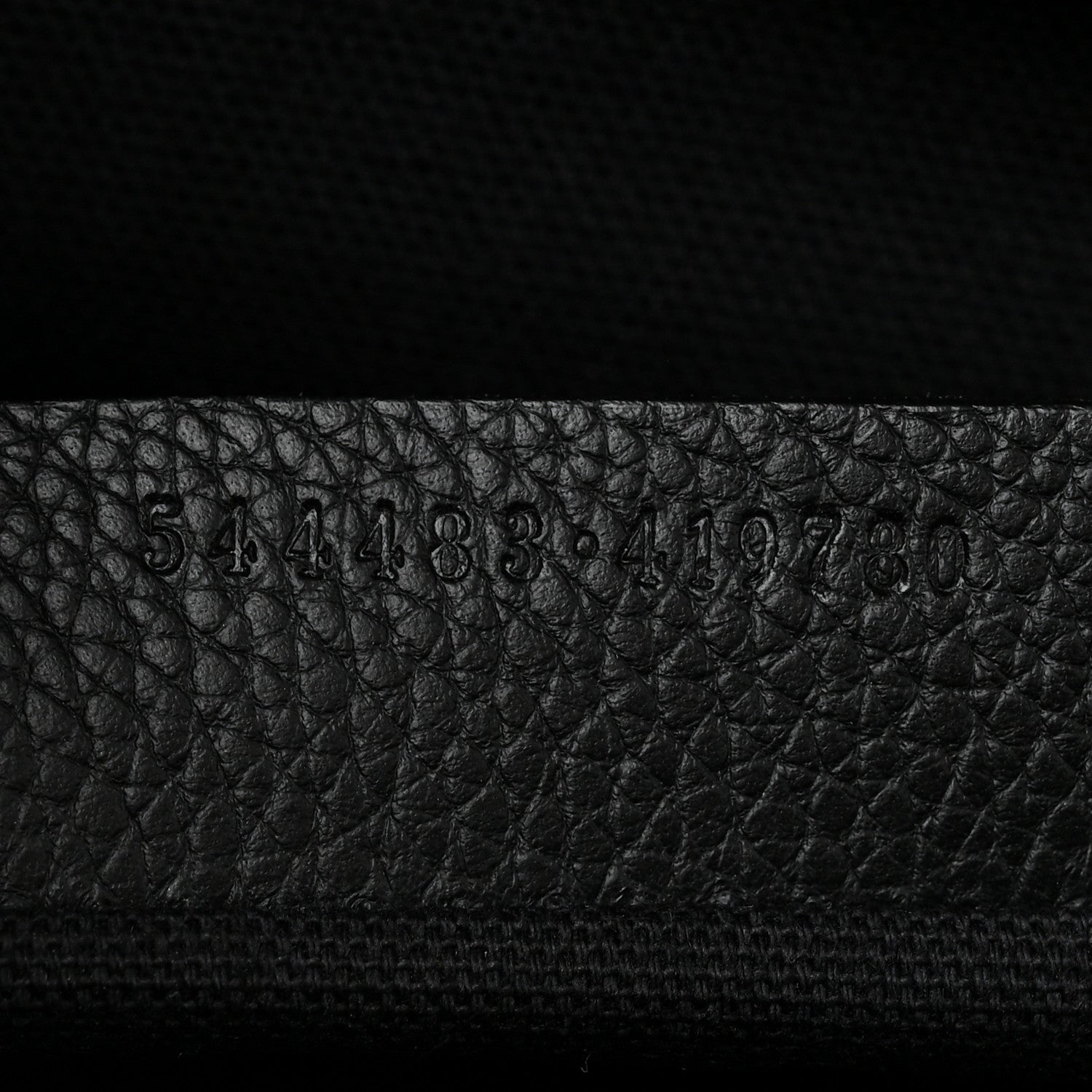 Alexander McQueen Pebbled Calfskin Small Skull Padlock Zip Around Tote Black 7 of 10