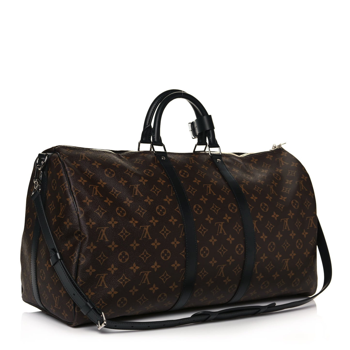 Monogram Macassar Keepall Bandouliere 55