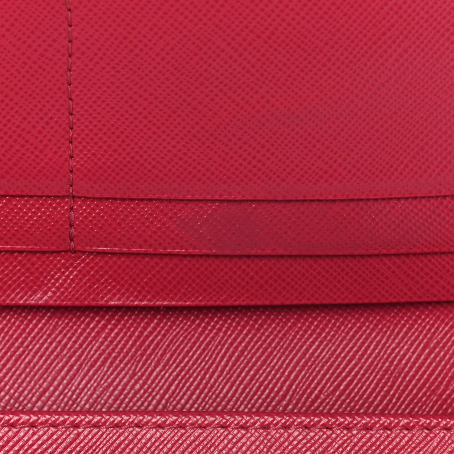 Prada Saffiano Fiocco Bow Continental Wallet Peonia 12 of 15
