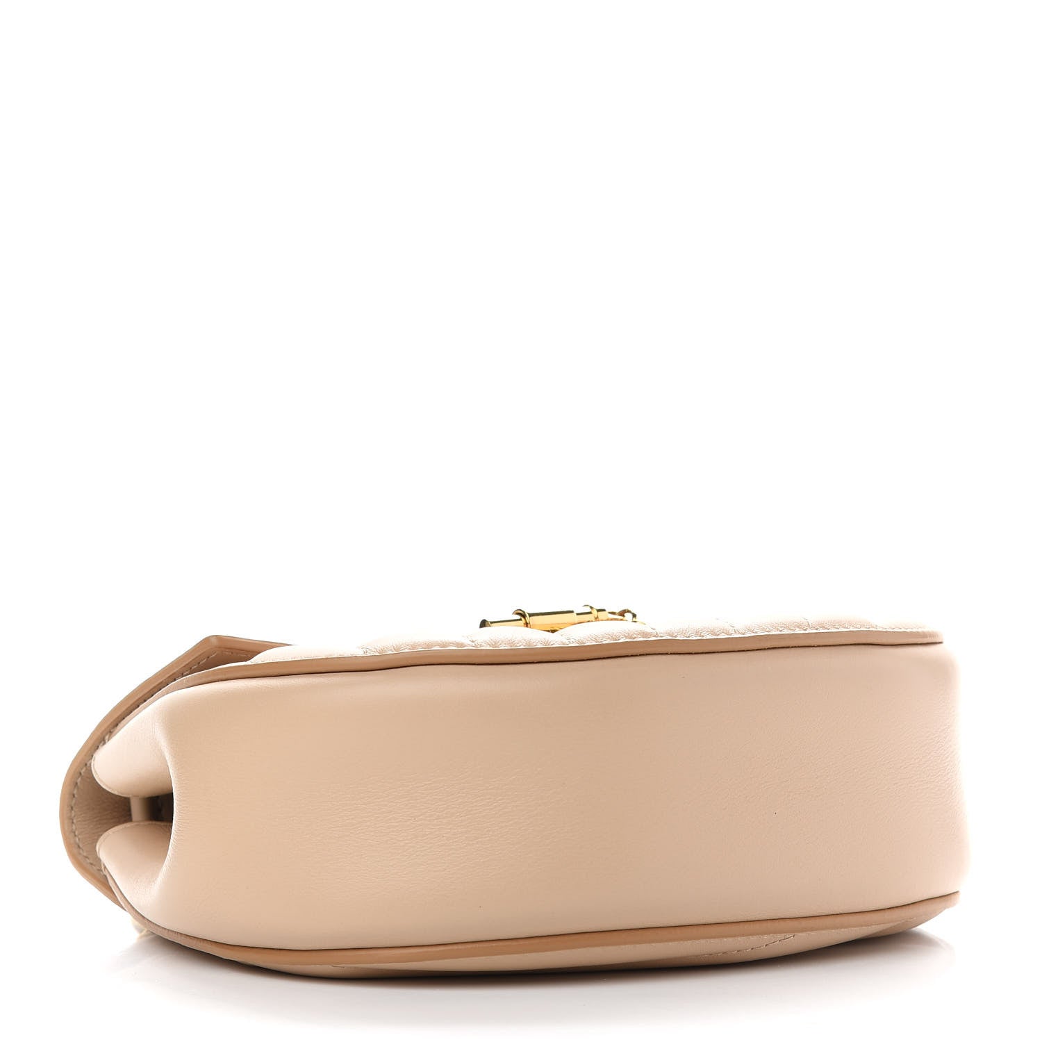 Chloe Calfskin Quilted Mini Drew Bijou Shoulder Bag Pearl Beige 4 of 9