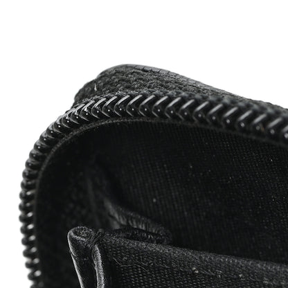 Chanel Caviar Quilted Boy Zip Around Coin Purse Wallet Black 8 of 8