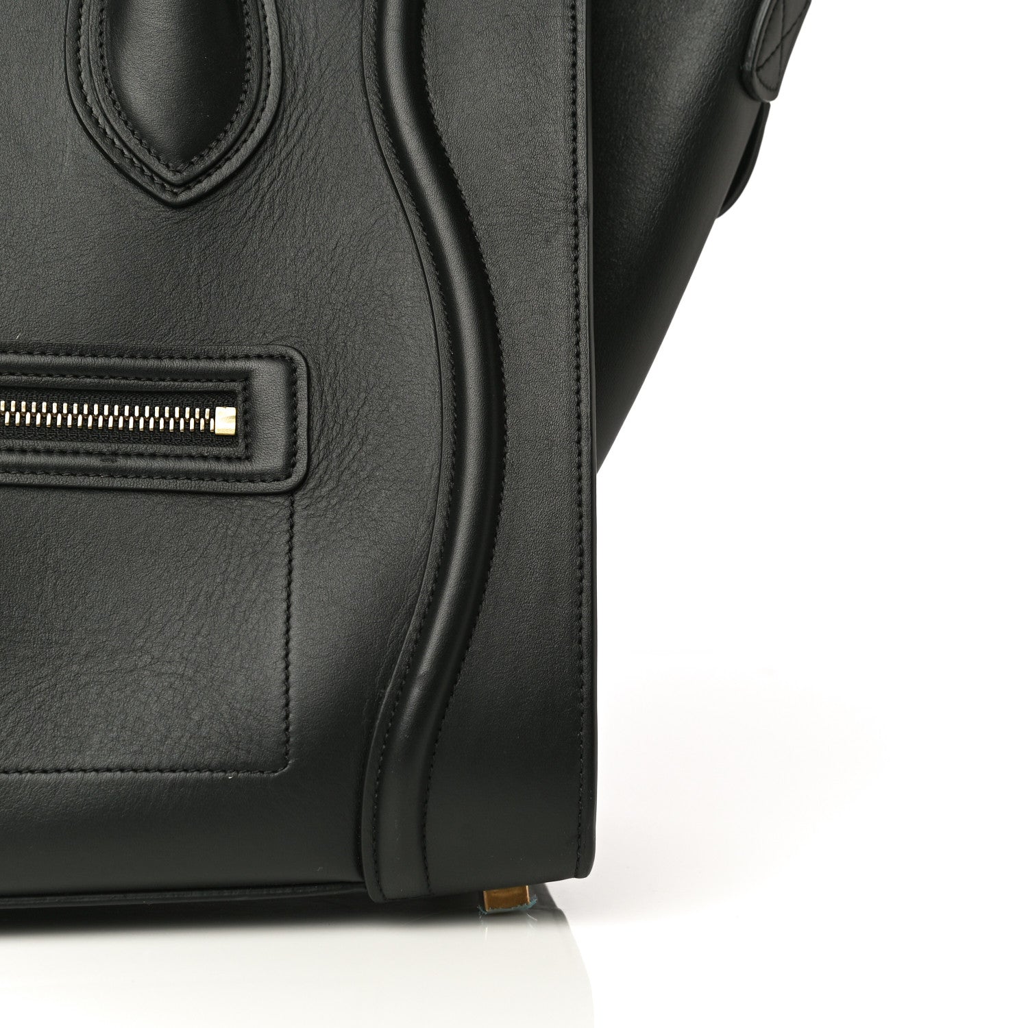 Celine Smooth Calfskin Mini Luggage Black 13 of 17