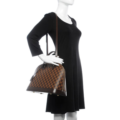 Louis Vuitton Damier Ebene Alma MM 2 of 9