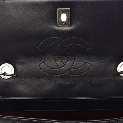 Chanel Lambskin Quilted Medium Trendy CC Flap Navy Blue 8 of 15