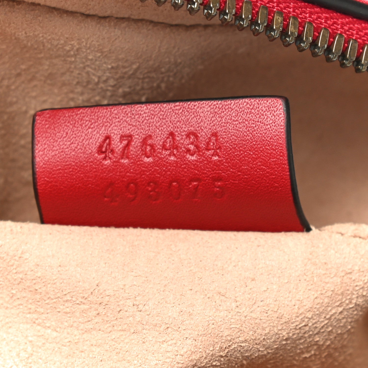 Gucci Calfskin Matelasse GG Marmont Belt Bag 75 30 Hibiscus Red 10 of 14