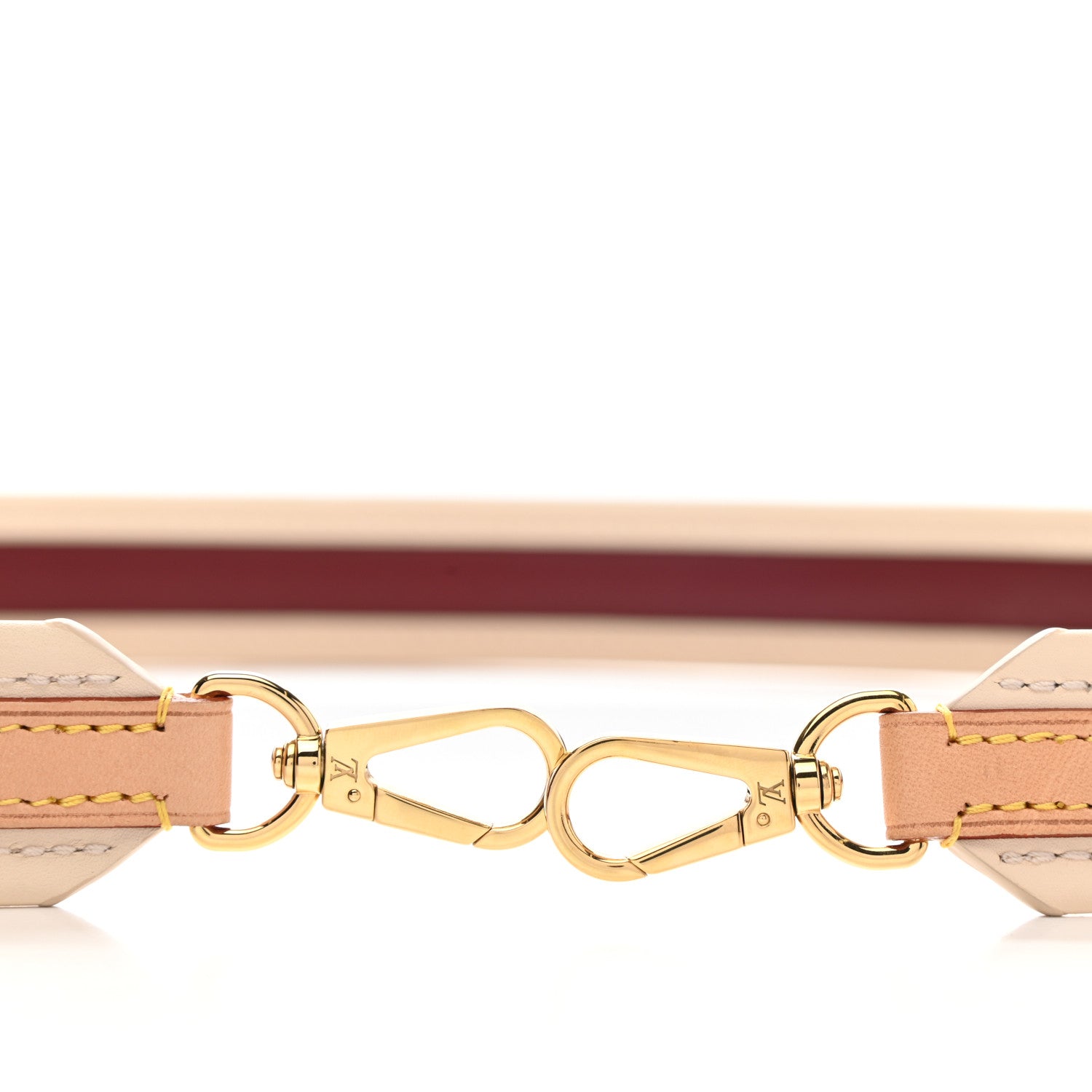 Louis Vuitton Calfskin Cluny BB Shoulder Strap Crème 3 of 5