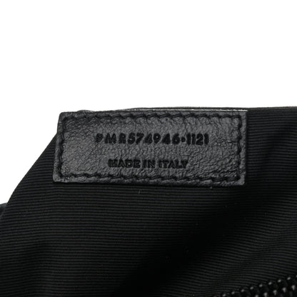Saint Laurent Calfskin Y Quilted Monogram Medium Loulou Chain Satchel Black 8 of 12