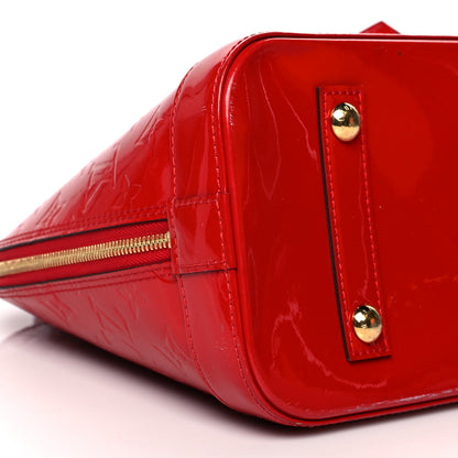 Louis Vuitton Vernis Alma PM Cherry 8 of 23