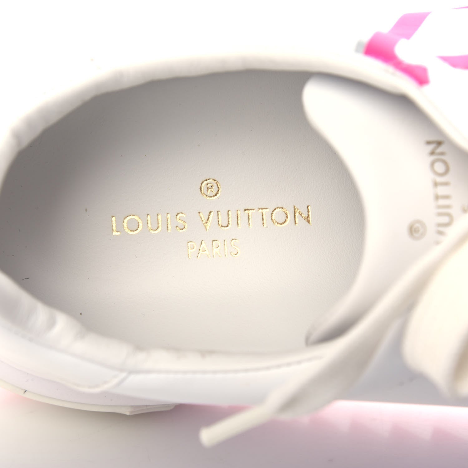 Louis Vuitton Monogram Time Out Sneakers 38.5 White Rose 8 of 15