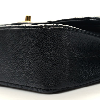 Chanel Caviar Quilted Small Double Flap Black 10 of 11