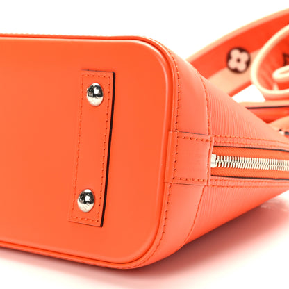 Louis Vuitton Epi Jacquard Alma BB Orange 8 of 8