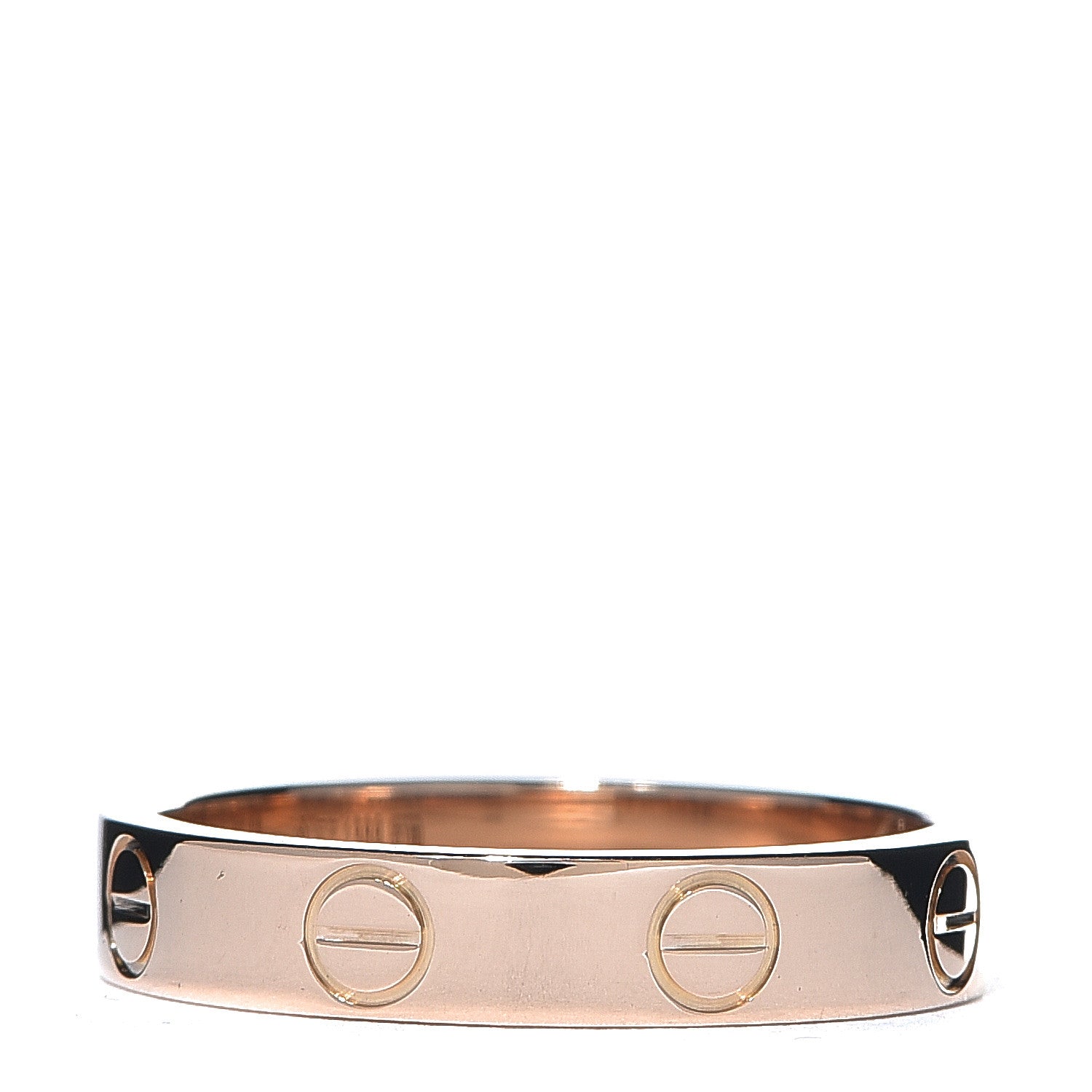 Cartier 18K Pink Gold 3.5mm LOVE Wedding Band Ring 50 5.25 3 of 4