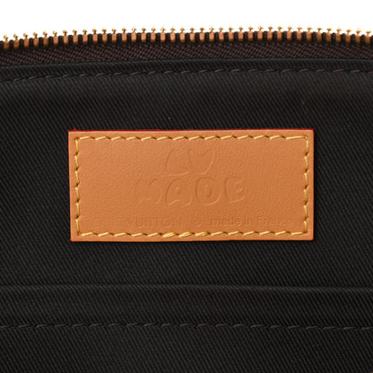 Louis Vuitton X NIGO Reverse Monogram Stripes City Keepall Bandouliere Brown 6 of 11