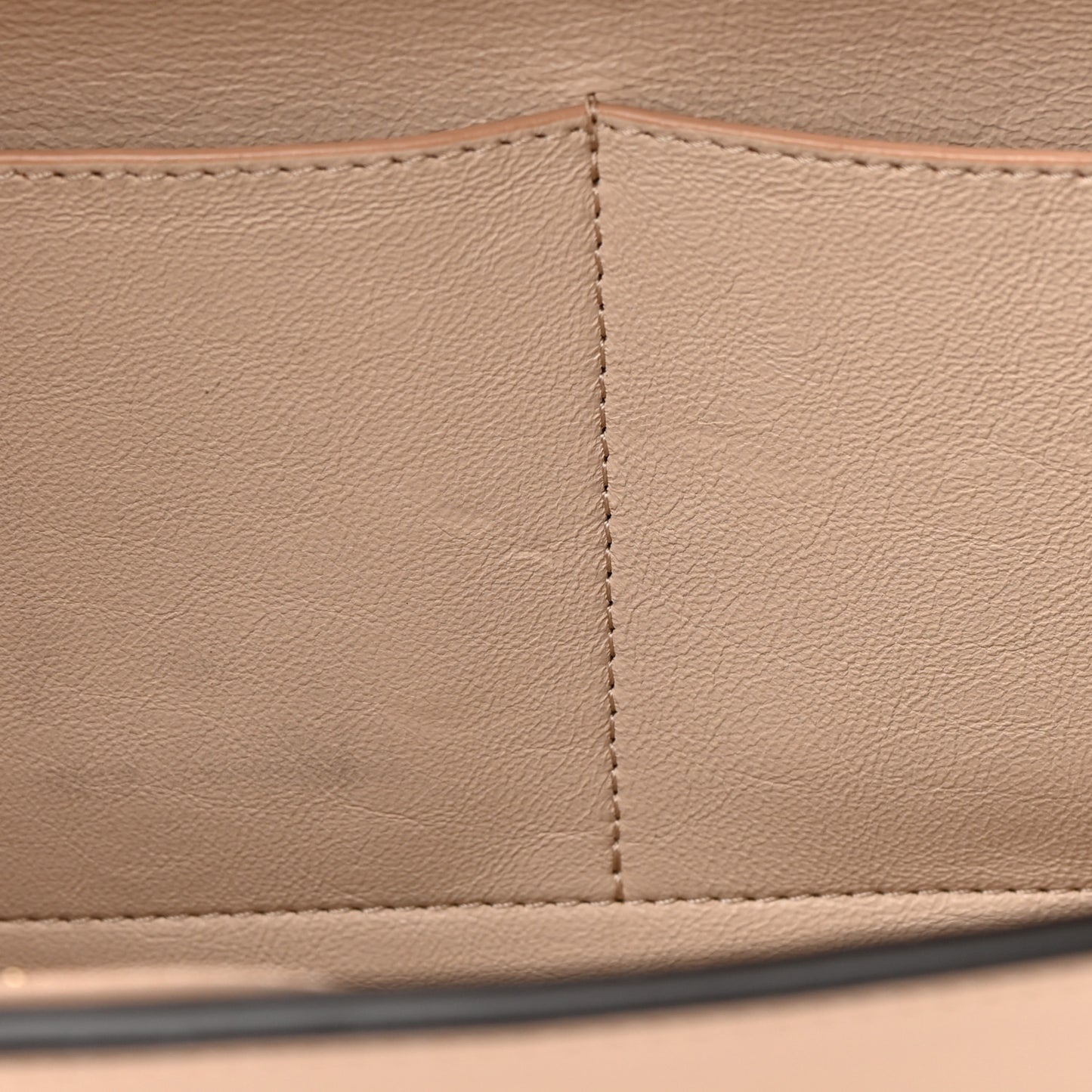 Smooth Calfskin Suede Medium Trapeze Dune