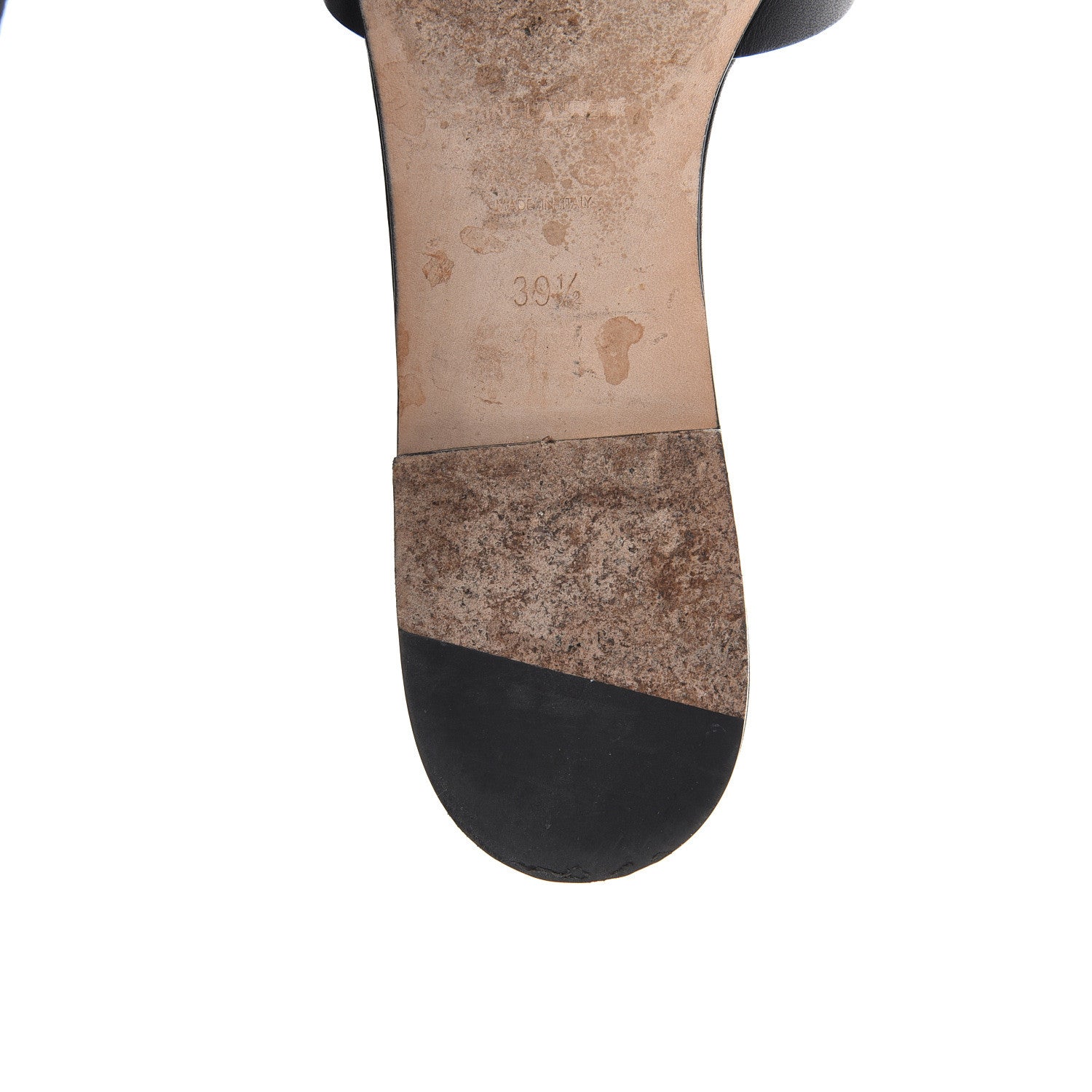 Saint Laurent Calfskin Nu Pied 05 Slide Sandals 39.5 Black 13 of 15