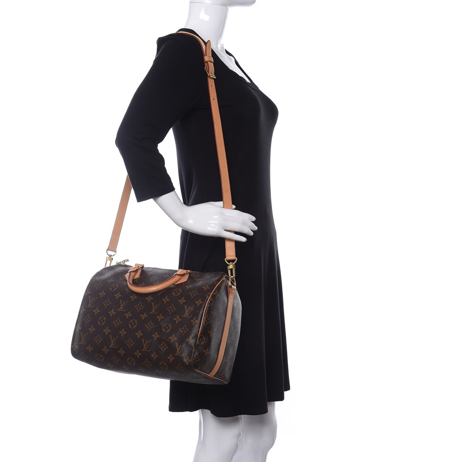Louis Vuitton Monogram Speedy Bandouliere 30 2 of 14